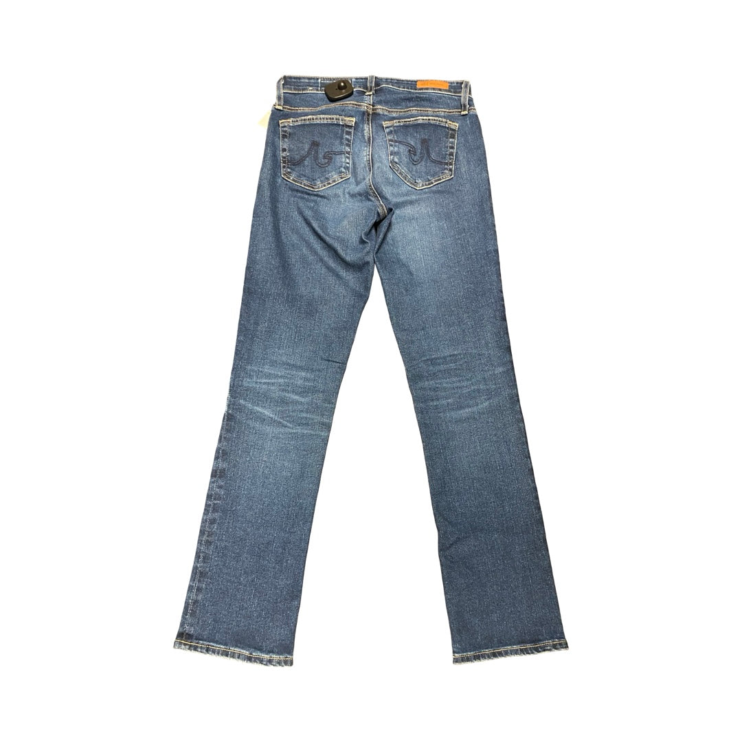 Jeans Straight By Adriano Goldschmied In Blue Denim, Size:0
