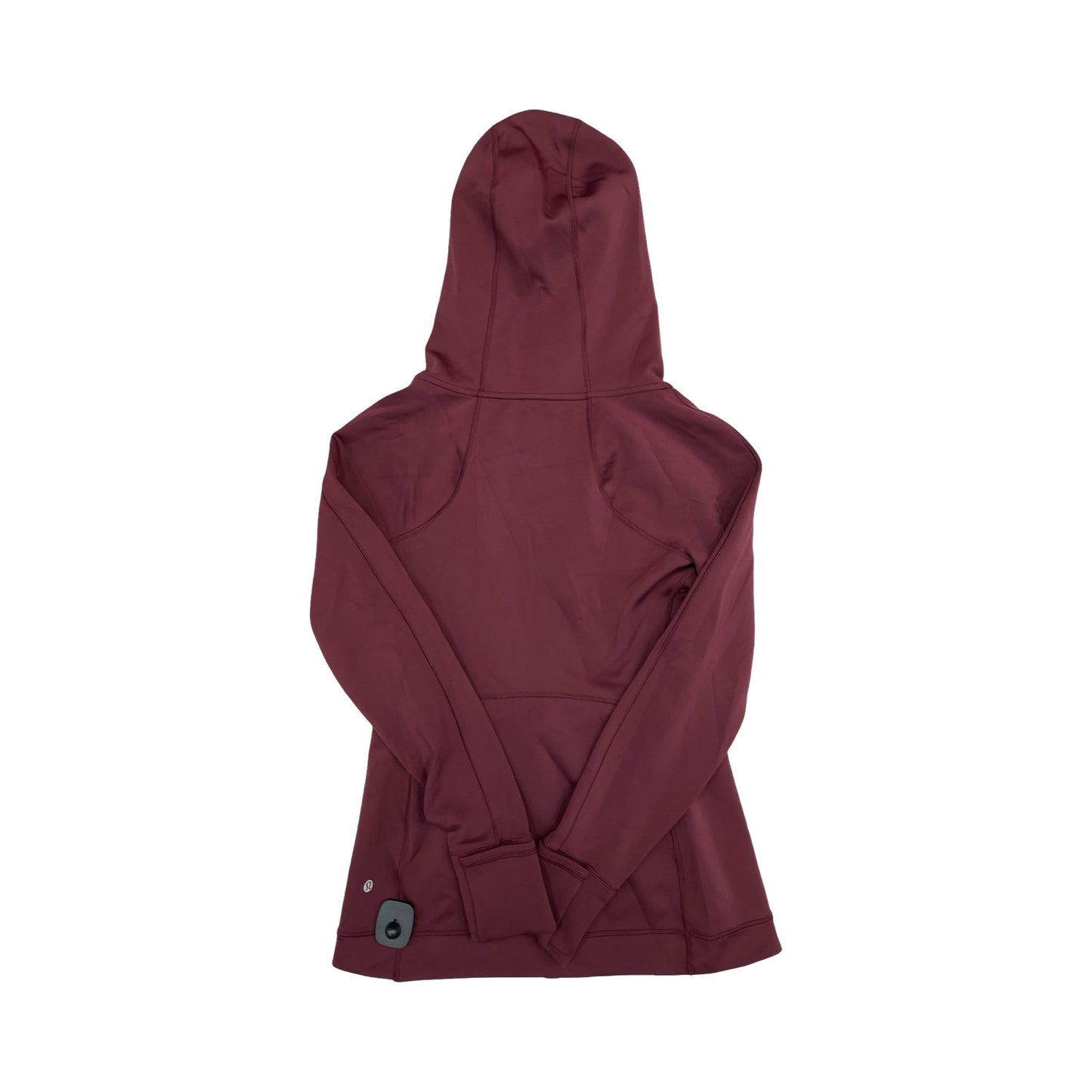 Athletic Jacket By Lululemon In Red, Size:8