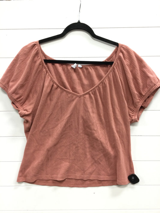 Top Ss By Gap In Pink, Size:1X
