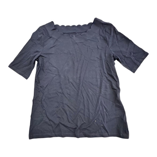 Top Ss By Talbots In Navy, Size:Sp