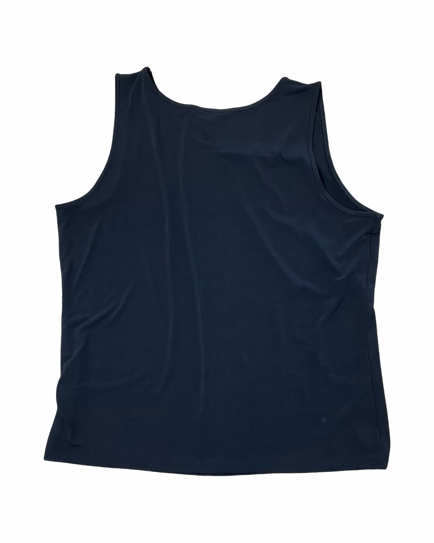 Top Sleeveless Basic By Cj Banks In Black, Size:1X