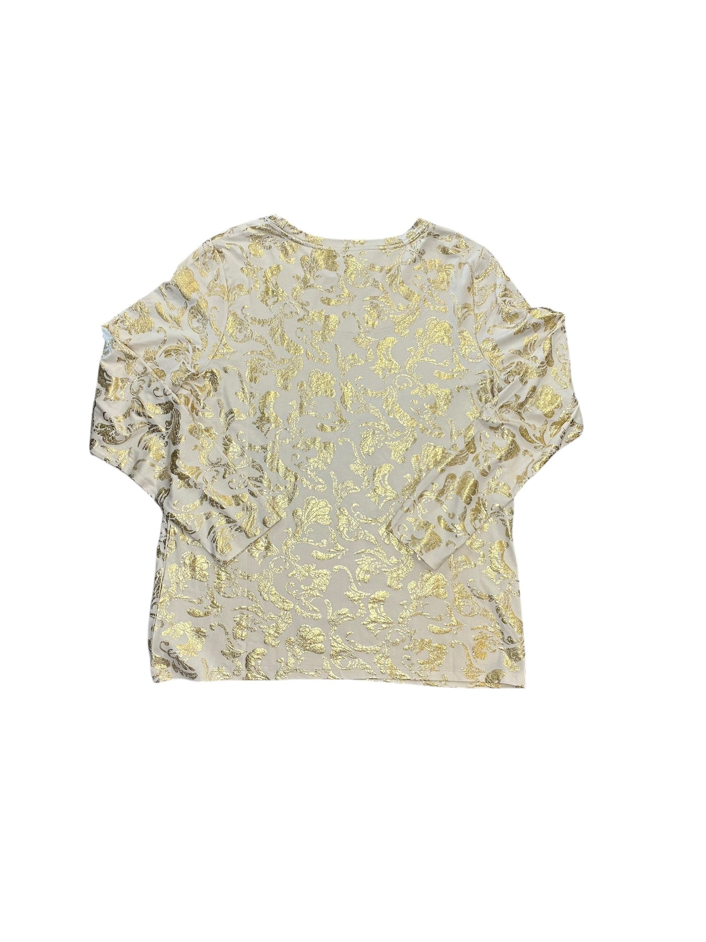 Top Ls By Chicos In Gold, Size:L