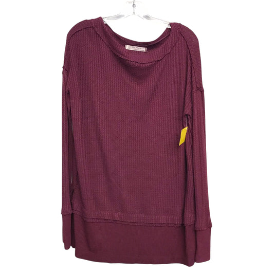 Top Ls By We The Free In Maroon, Size:Xs