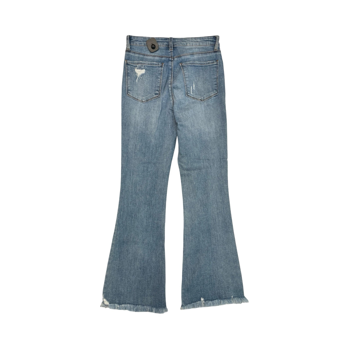 Jeans Flared By Kut In Blue Denim, Size:2
