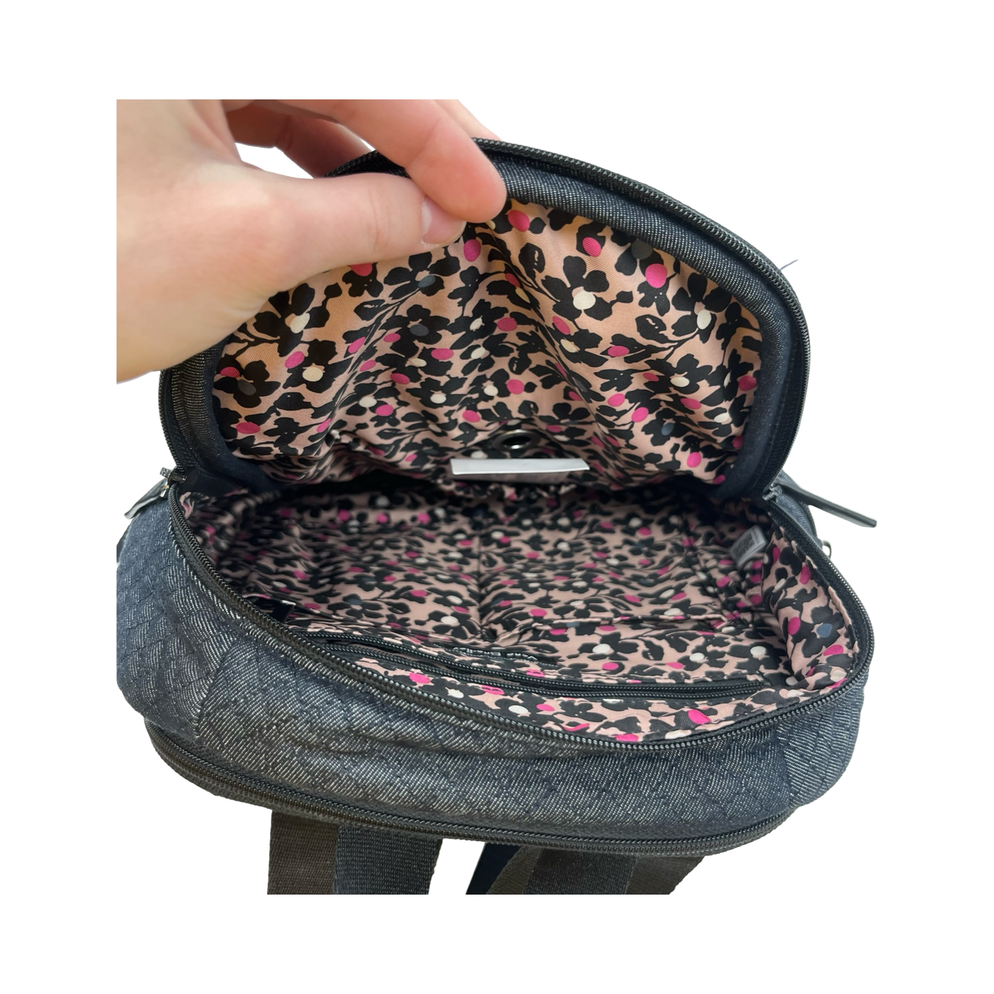 Backpack By Vera Bradley In Grey, Size:Small