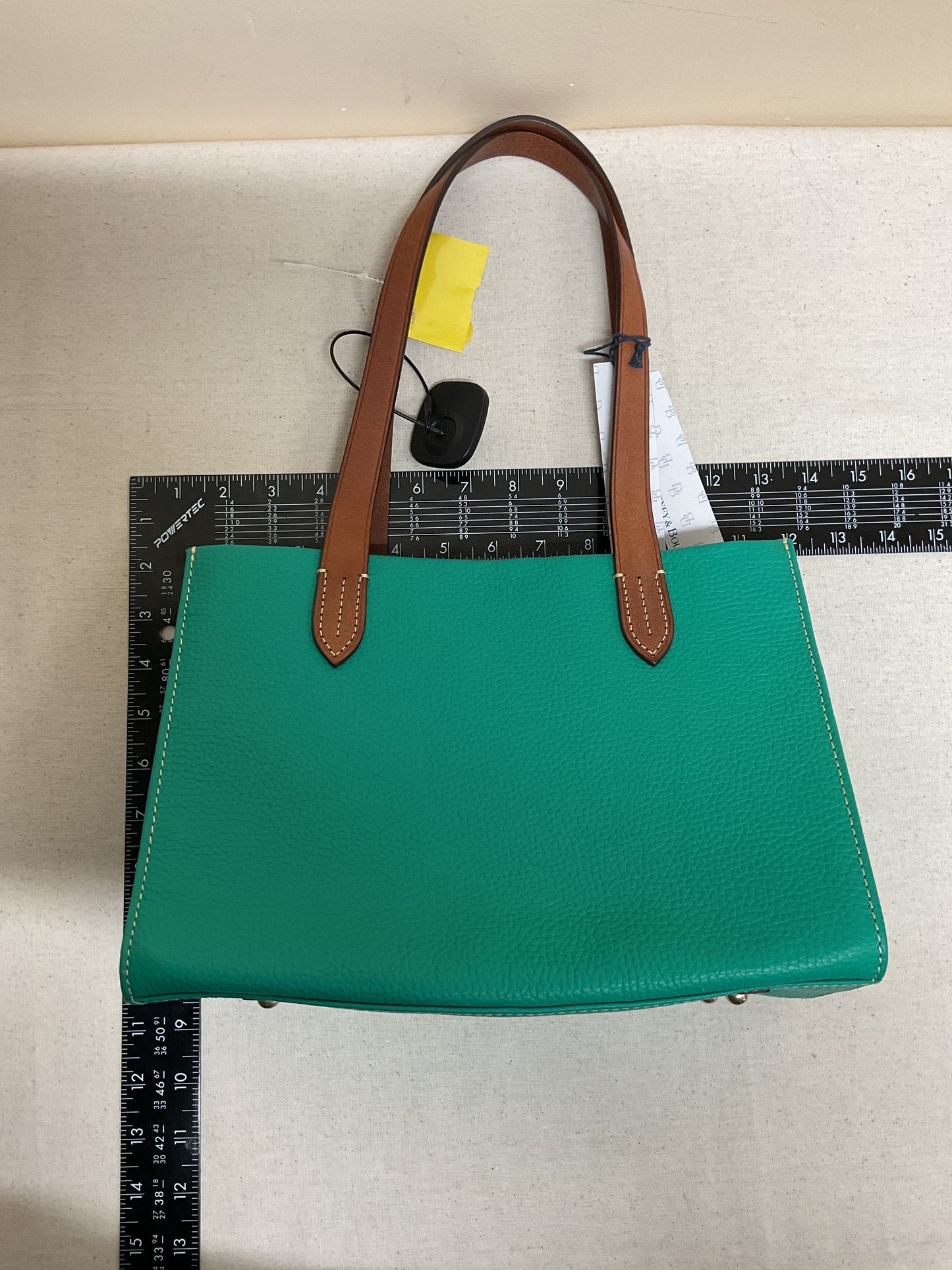 Handbag Designer By Dooney And Bourke In Green, Size:Medium