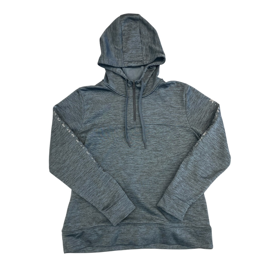Athletic Sweatshirt Hoodie By Under Armour In Grey, Size:Xl