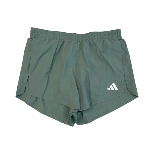 Athletic Shorts By Adidas In Green, Size:M