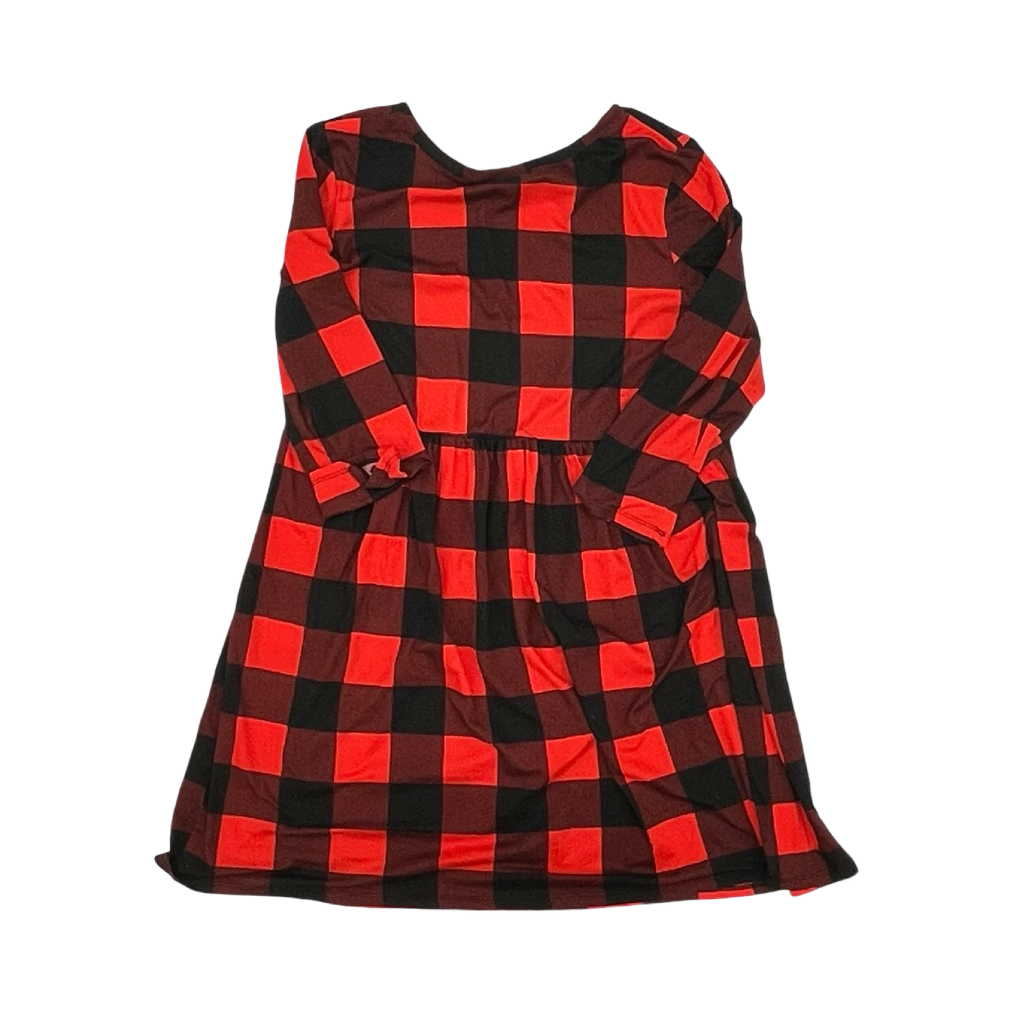 Dress Casual Short By Moa Moa In Black & Red, Size:M