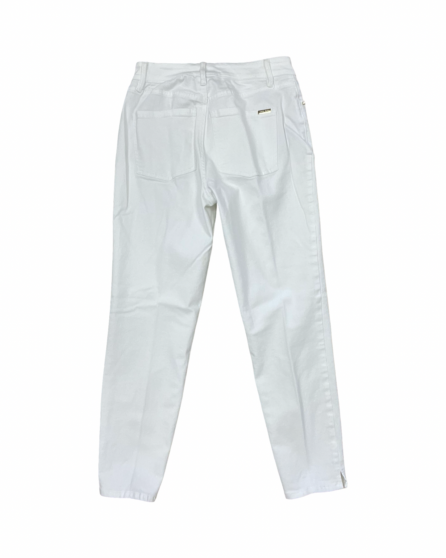 Jeans Skinny By White House Black Market In White Denim, Size:4