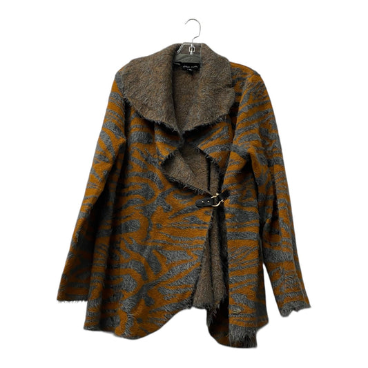 Sweater Cardigan By Black Rivet In Grey, Size:Xl