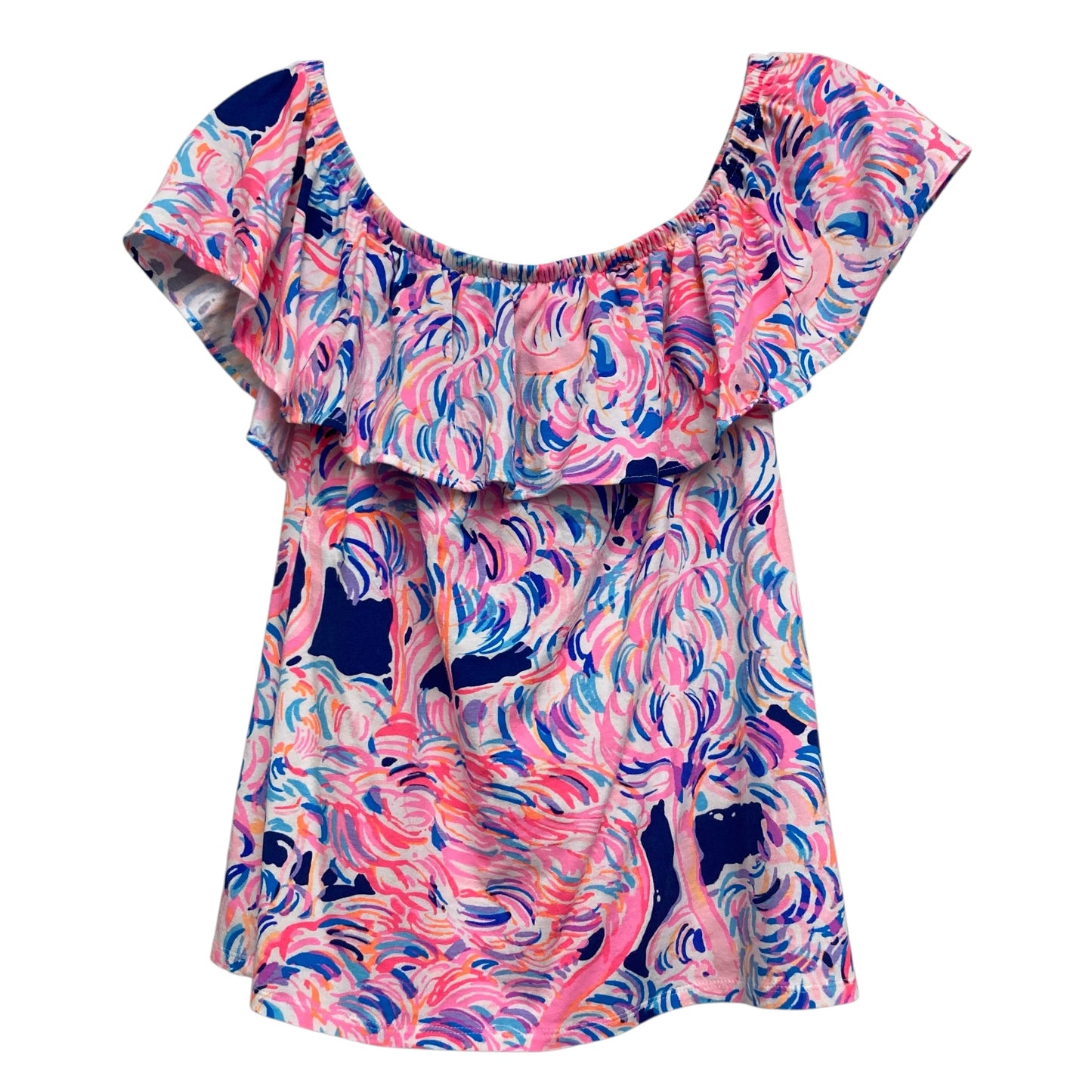 Top Ss Designer By Lilly Pulitzer In Pink, Size:Xxs