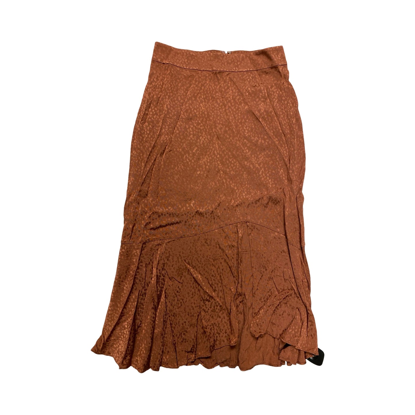 Skirt Midi By Madewell In Brown, Size:2