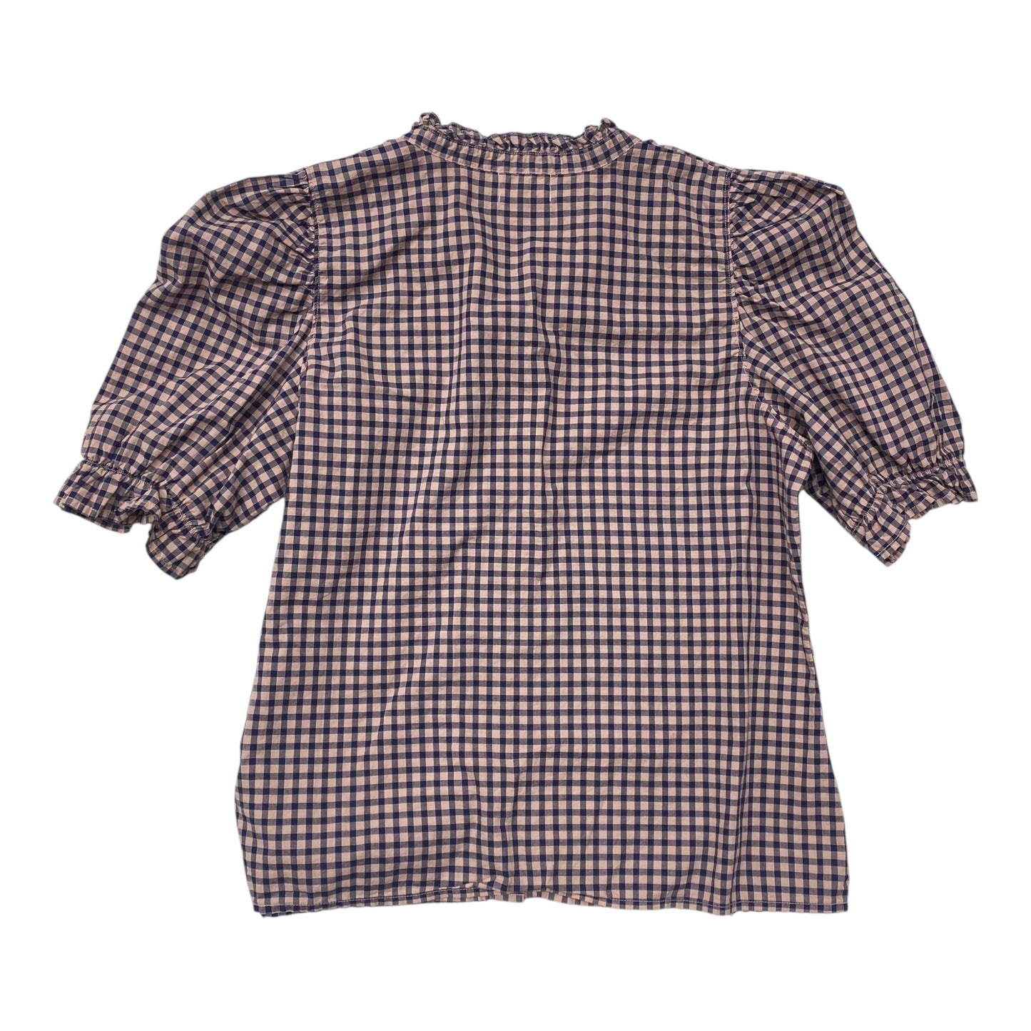 Top Ss By Nation In Plaid Pattern, Size:L