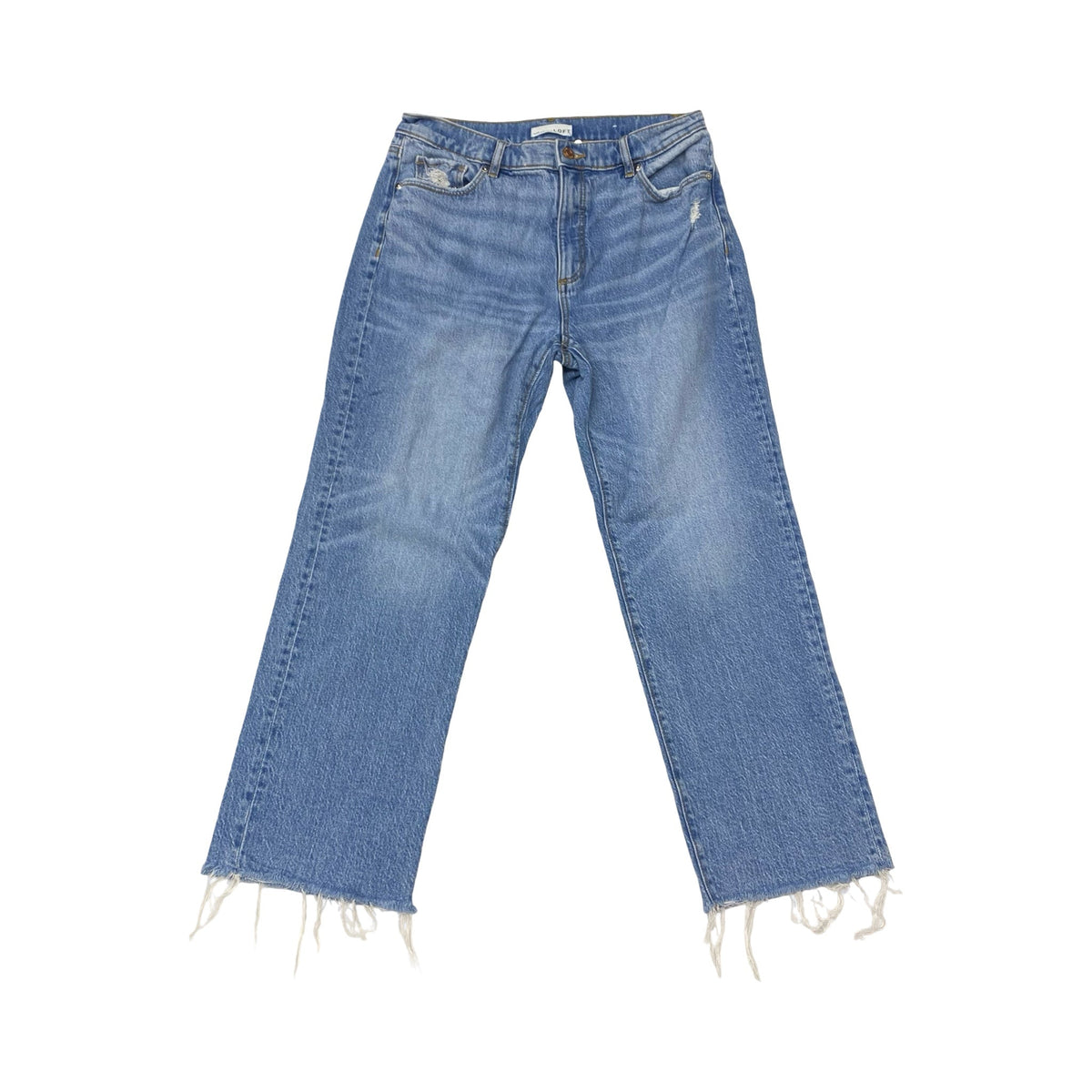 Jeans Straight By Loft In Blue, Size:8