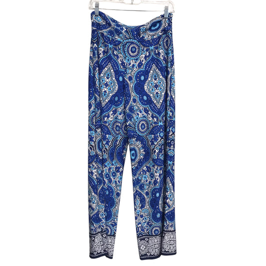 Pants Lounge By Apt 9 In Blue & White, Size:12