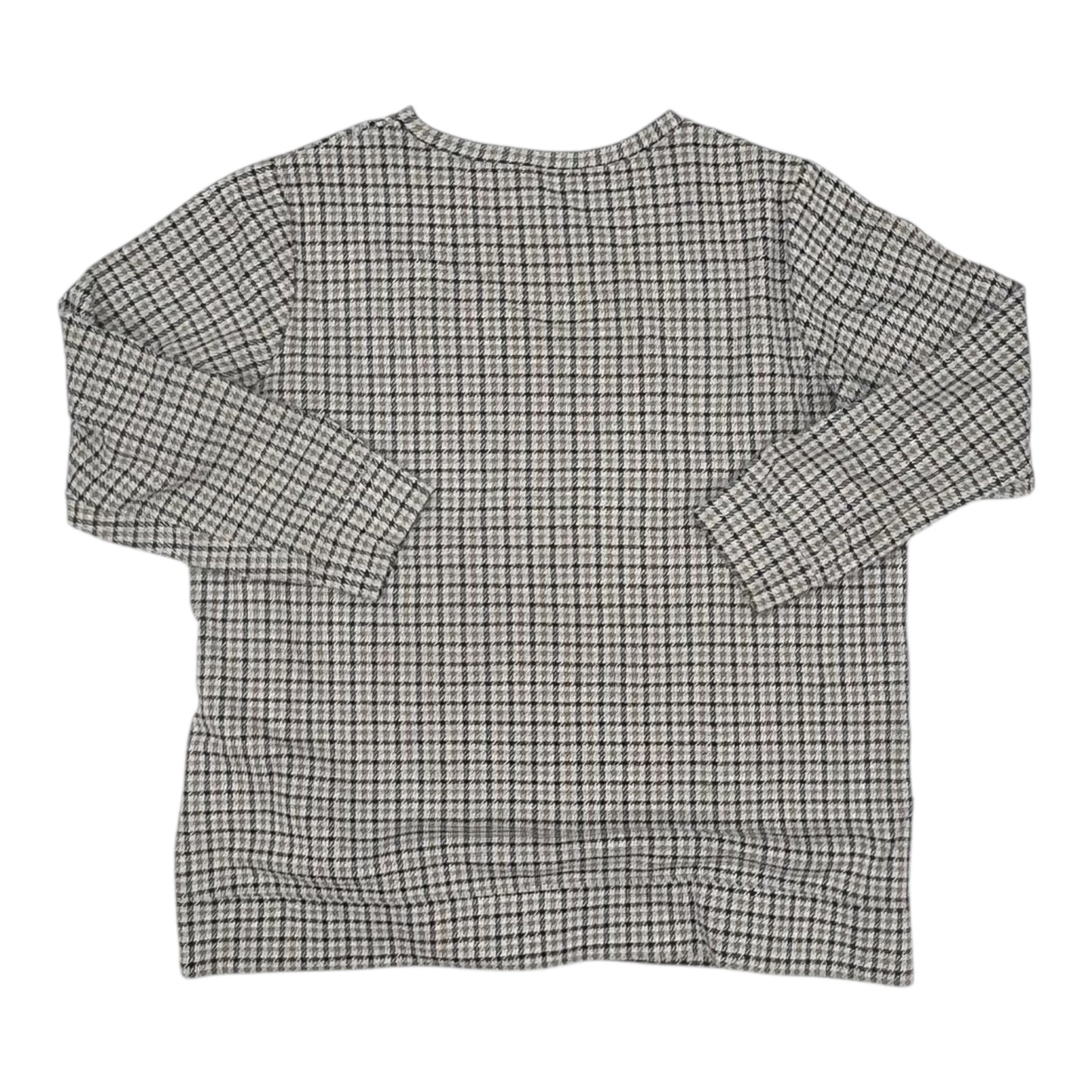 Top Ls By Lands End In Brown & Grey, Size:Xl