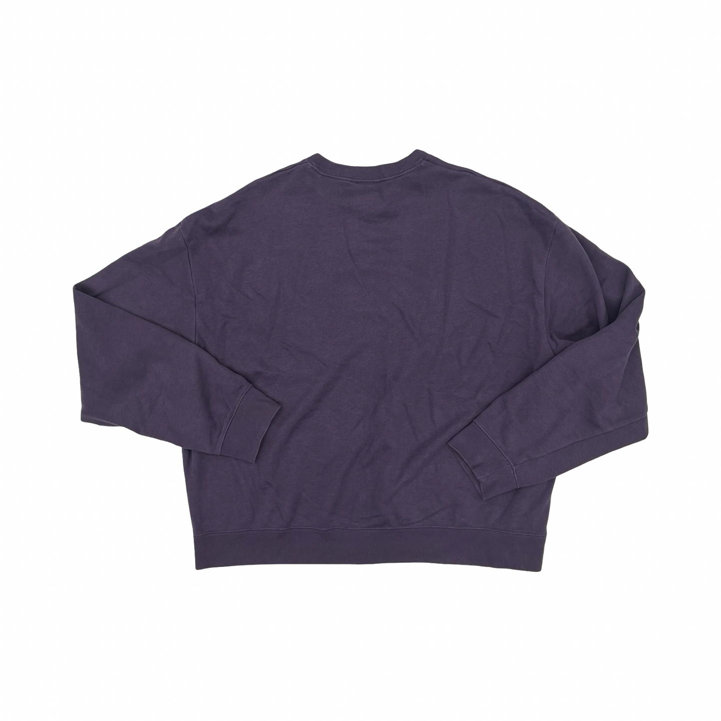 Athletic Sweatshirt Crewneck By Nike In Purple, Size:L
