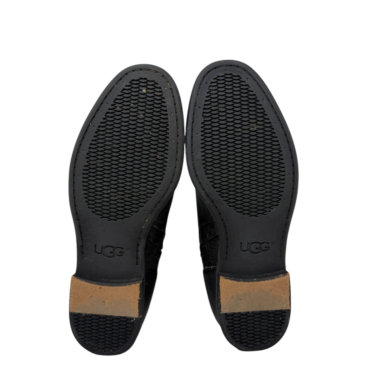 Demi Ankle Boots Designer By Ugg In Black, Size: 5