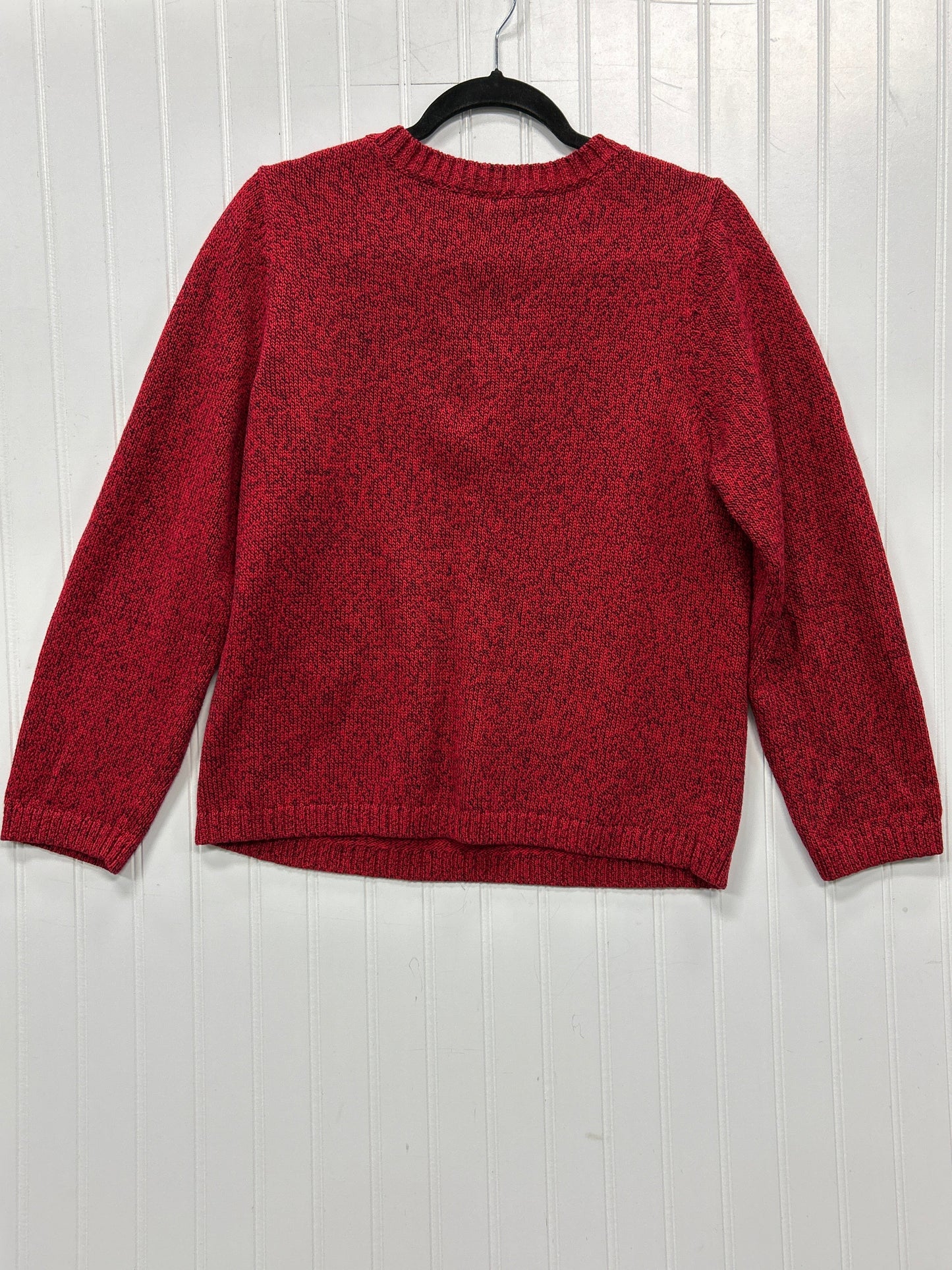 Sweater By Christopher And Banks In Red, Size:L