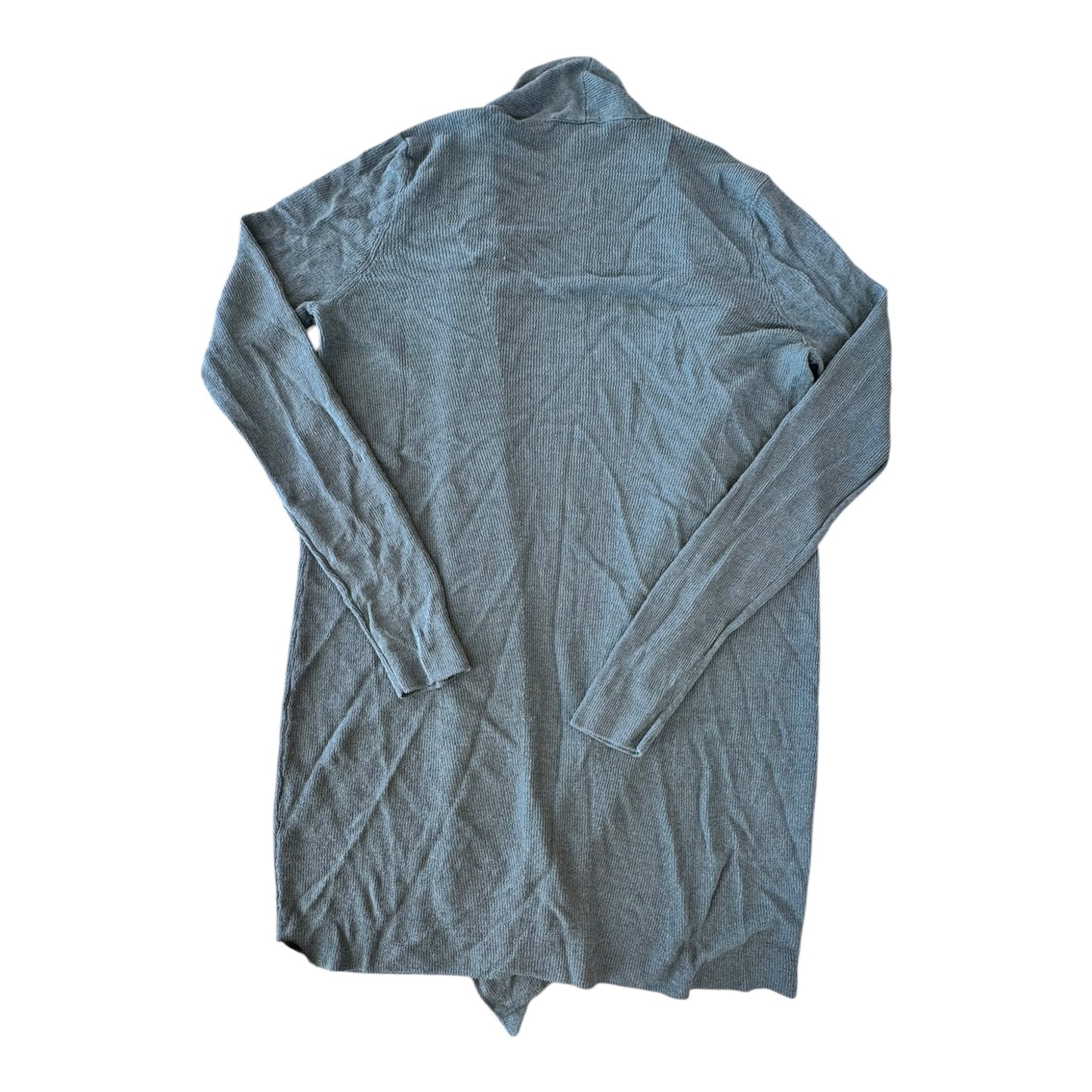 Sweater Cardigan By Eileen Fisher In Green, Size:Xs