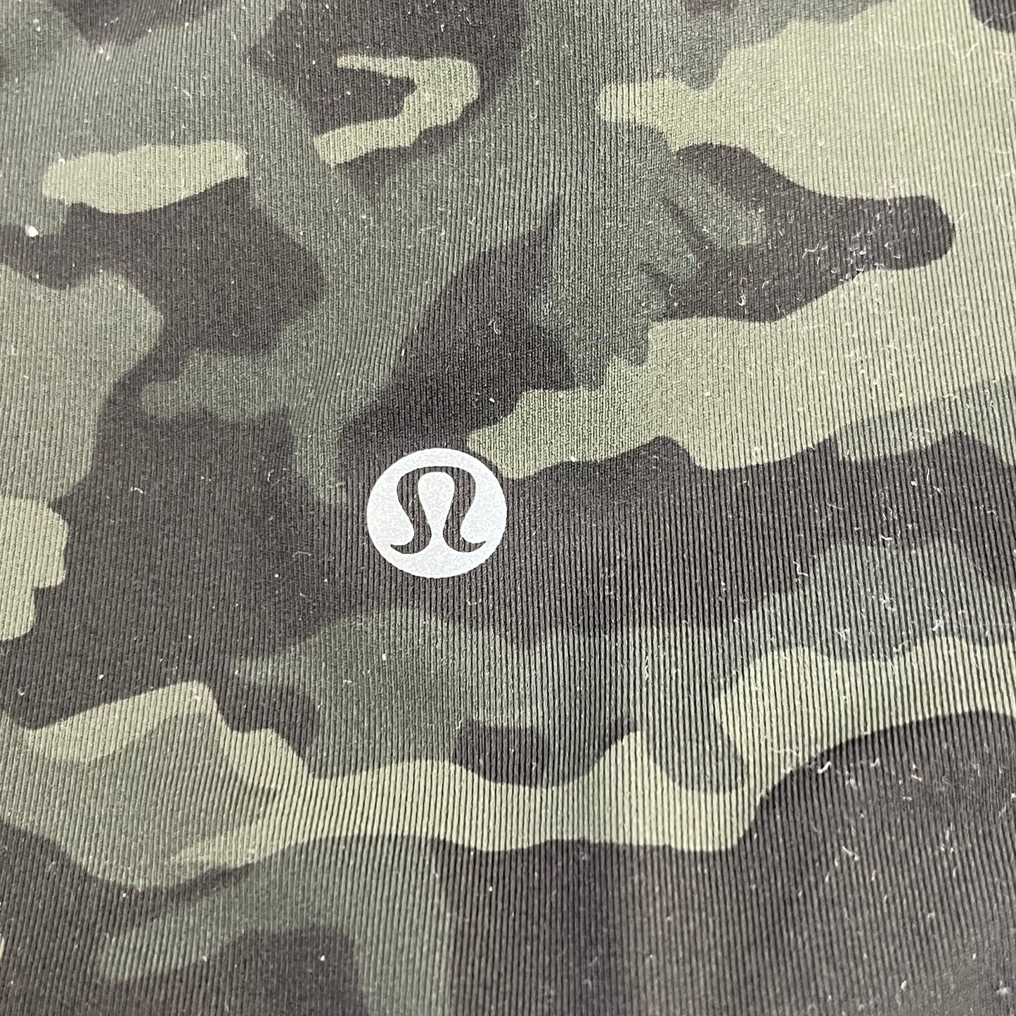 Athletic Capris By Lululemon In Camouflage Print, Size: 10