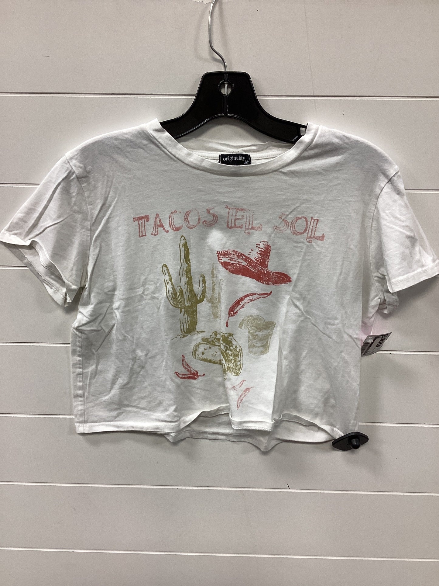 Top Ss By Originality In White, Size:M