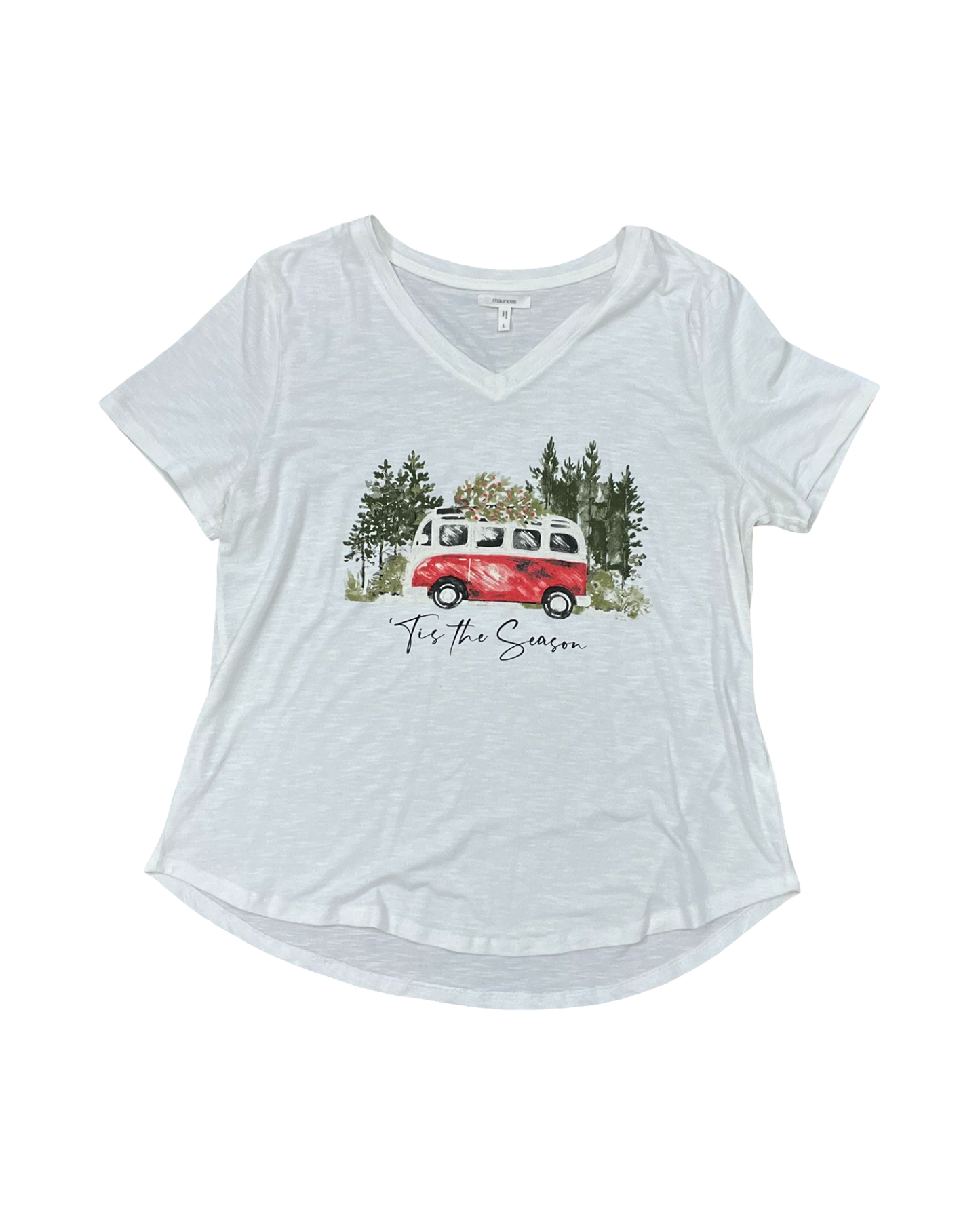 Top Ss By Maurices In White, Size:L