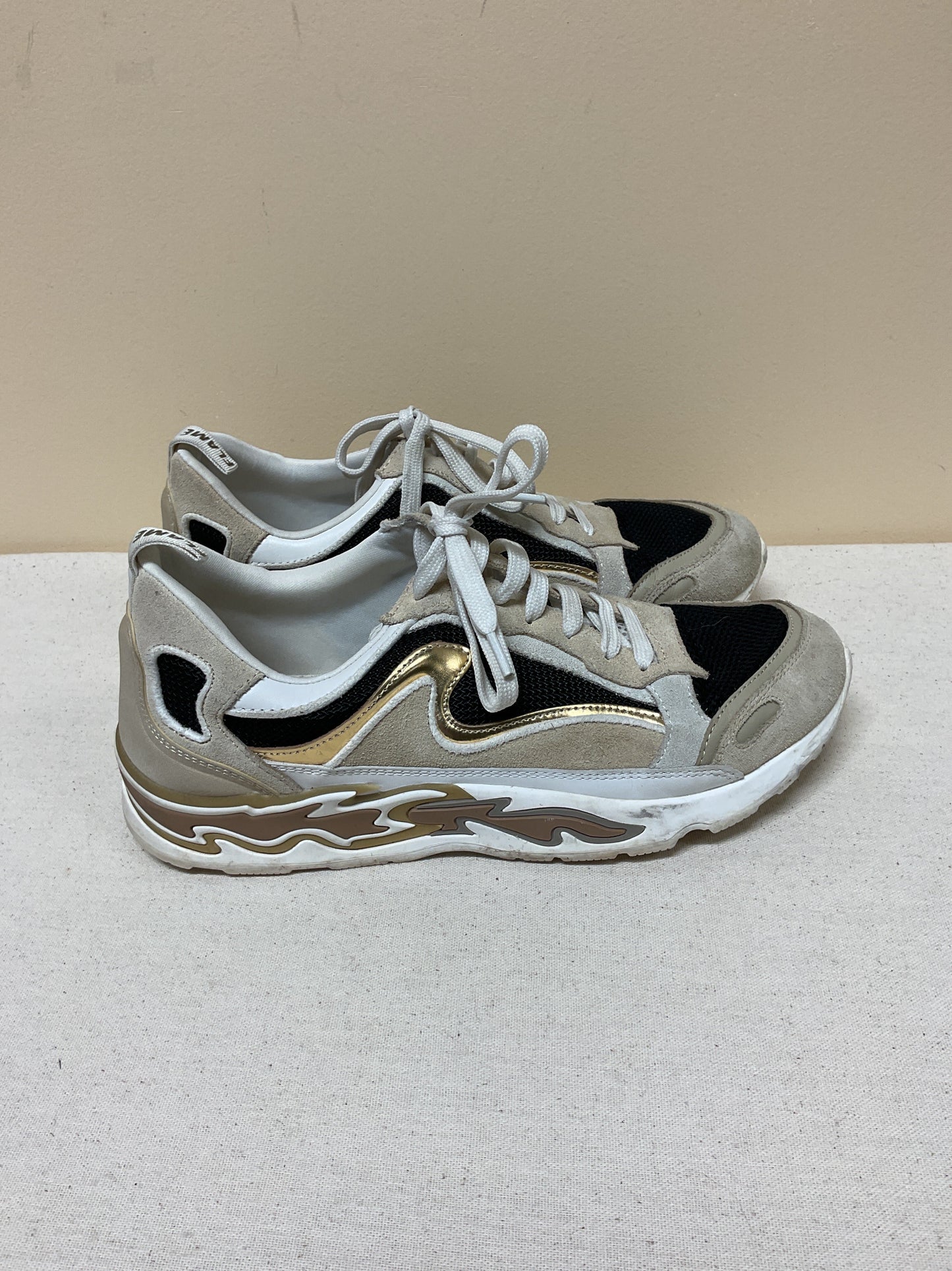 Shoes Designer By Sandro In Tan, Size:9