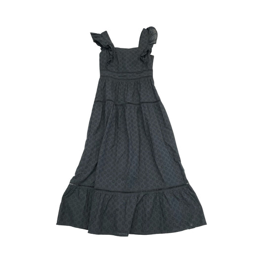 Dress Casual Maxi By Ann Taylor In Black, Size:00P