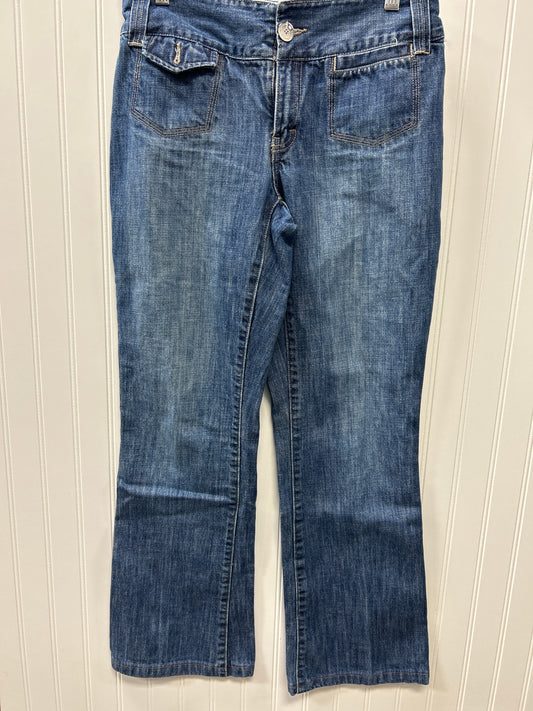 Jeans Wide Leg By Tommy Hilfiger In Blue Denim, Size:6