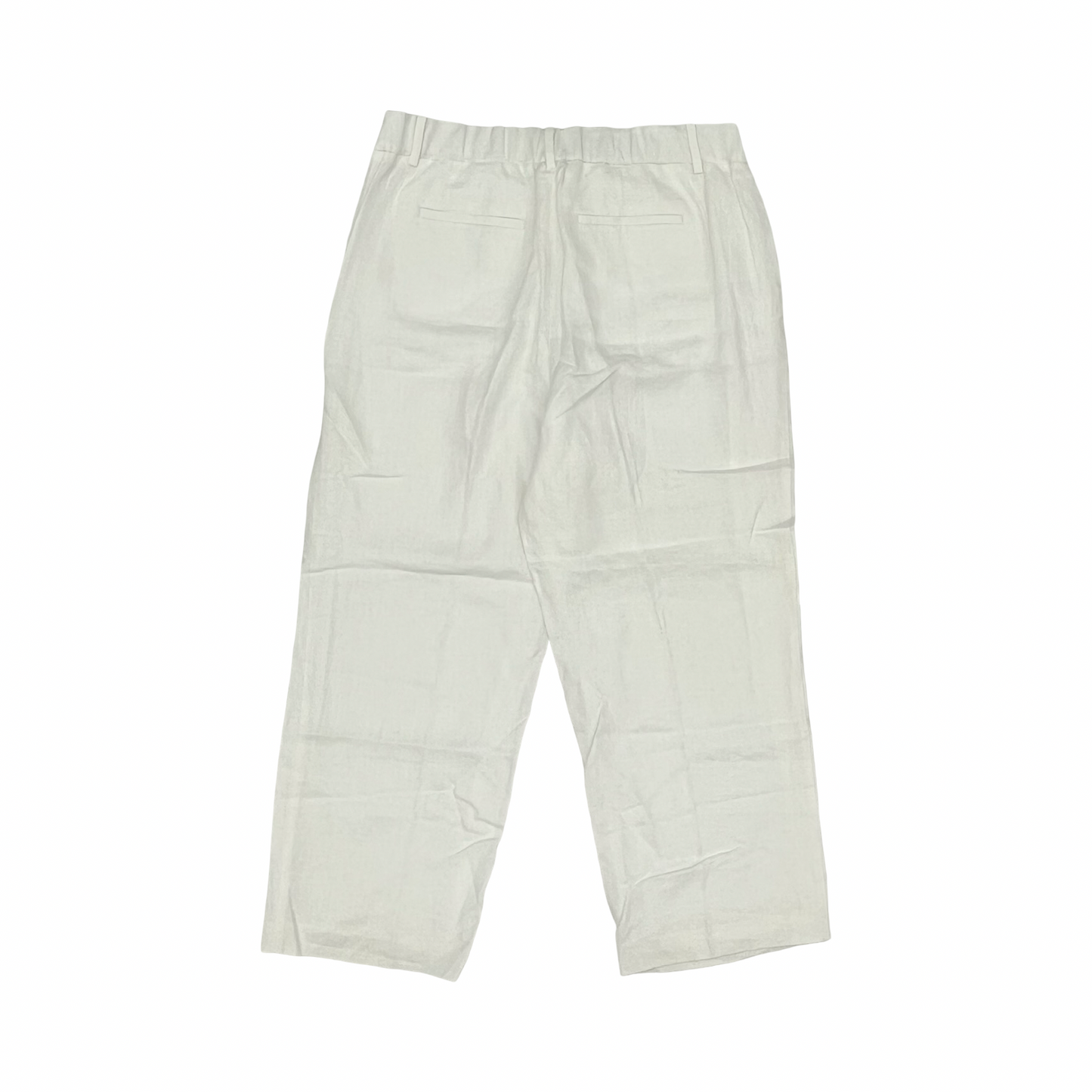 Pants Linen By Talbots In White, Size:10