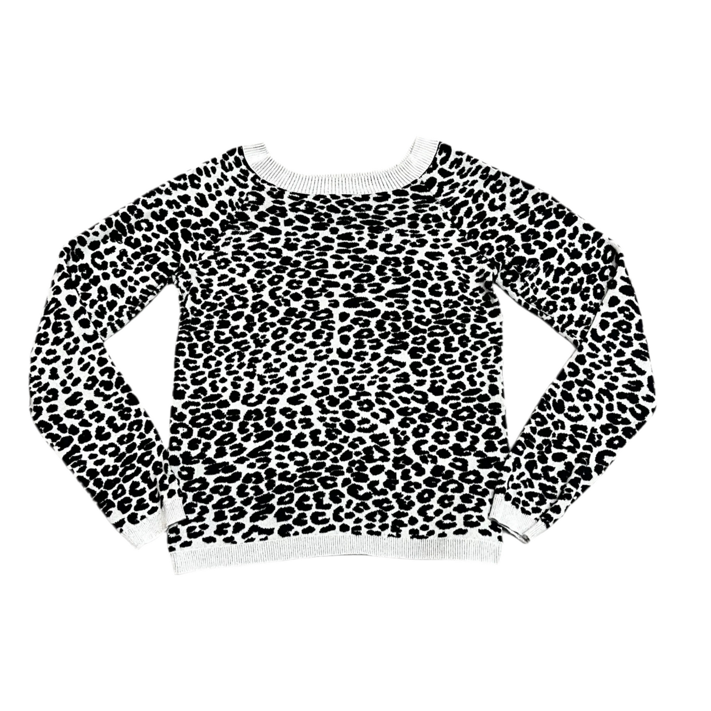 Sweater By Express In Black & Grey, Size: M