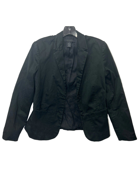Blazer By Clothes Mentor In Black, Size:M