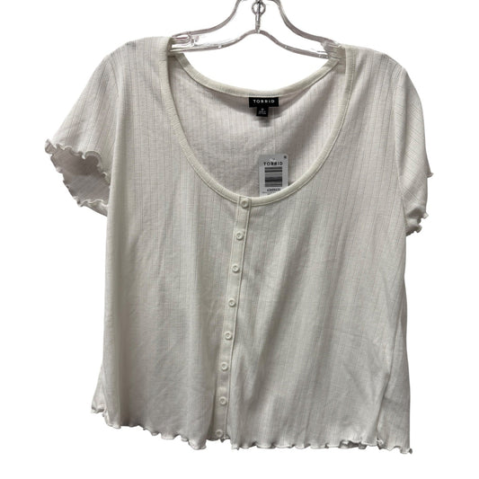 Top Ss By Torrid In White, Size:L
