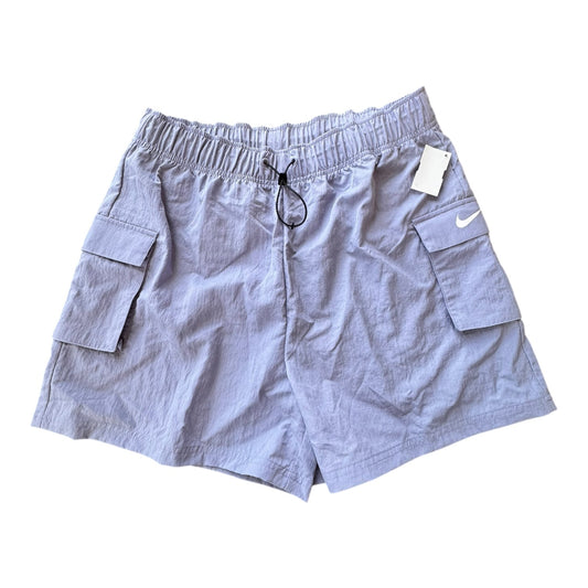 Athletic Shorts By Nike In Purple, Size:L