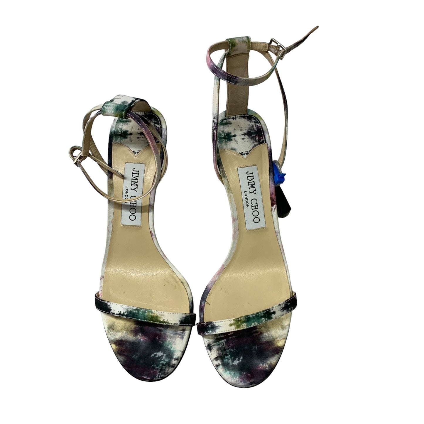 Multi-colored Sandals Luxury Designer Jimmy Choo, Size 8