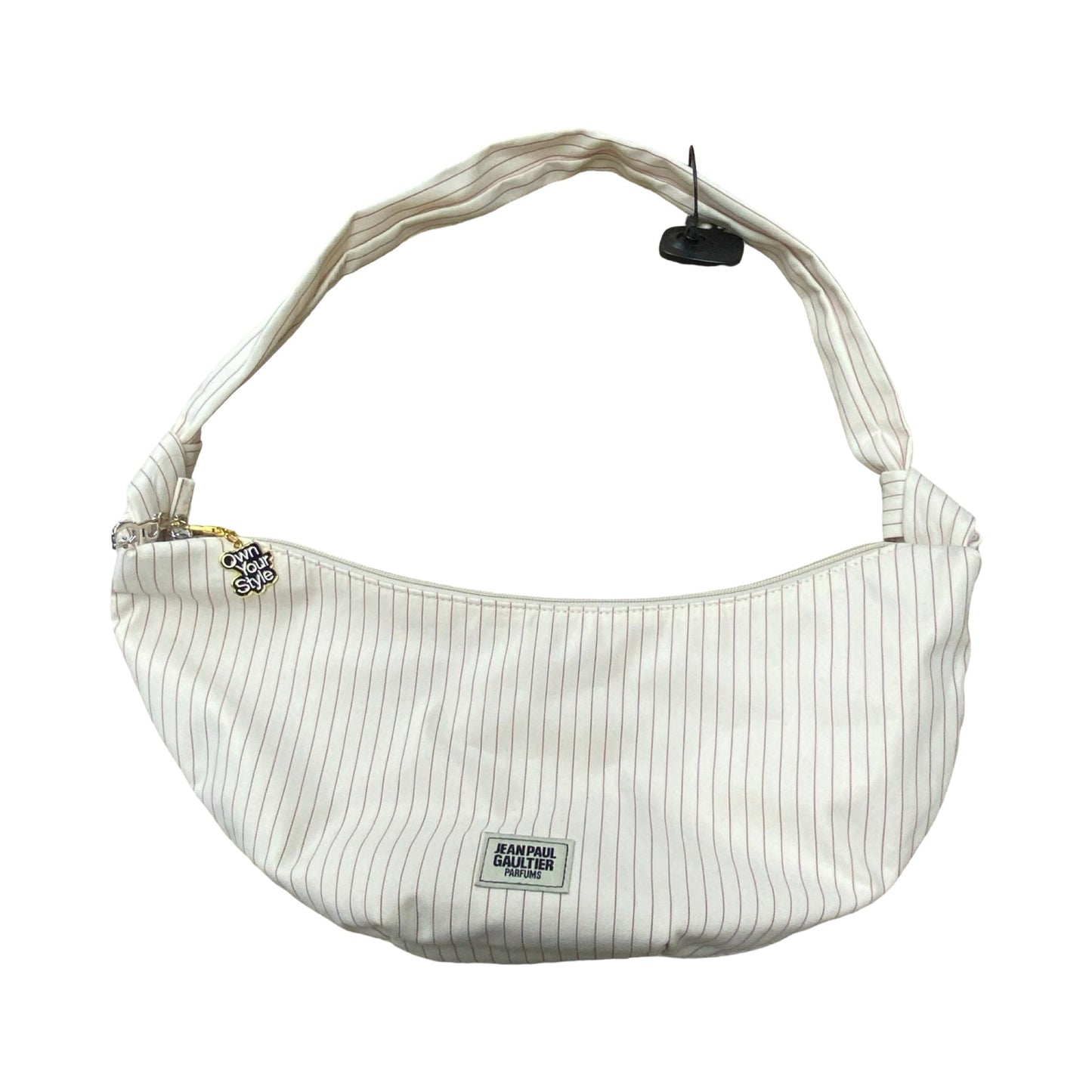 Belt Bag Luxury Designer By Jean Paul Gaultier In Striped Pattern, Size:Large