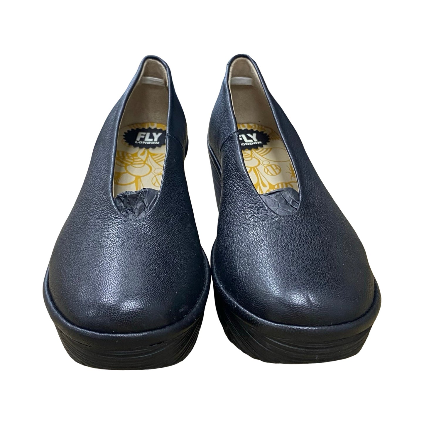 Shoes Heels Wedge By Fly London In Black, Size:9