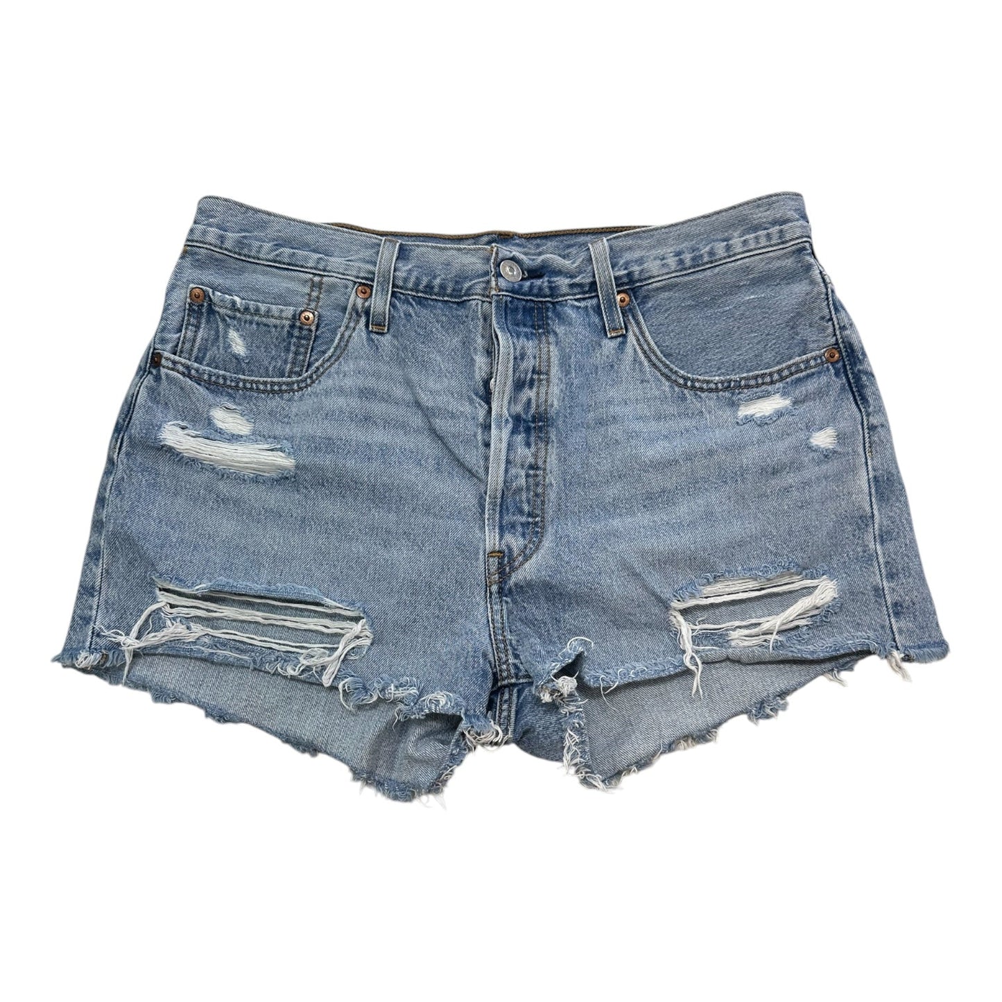 Shorts By Levis In Blue, Size:16