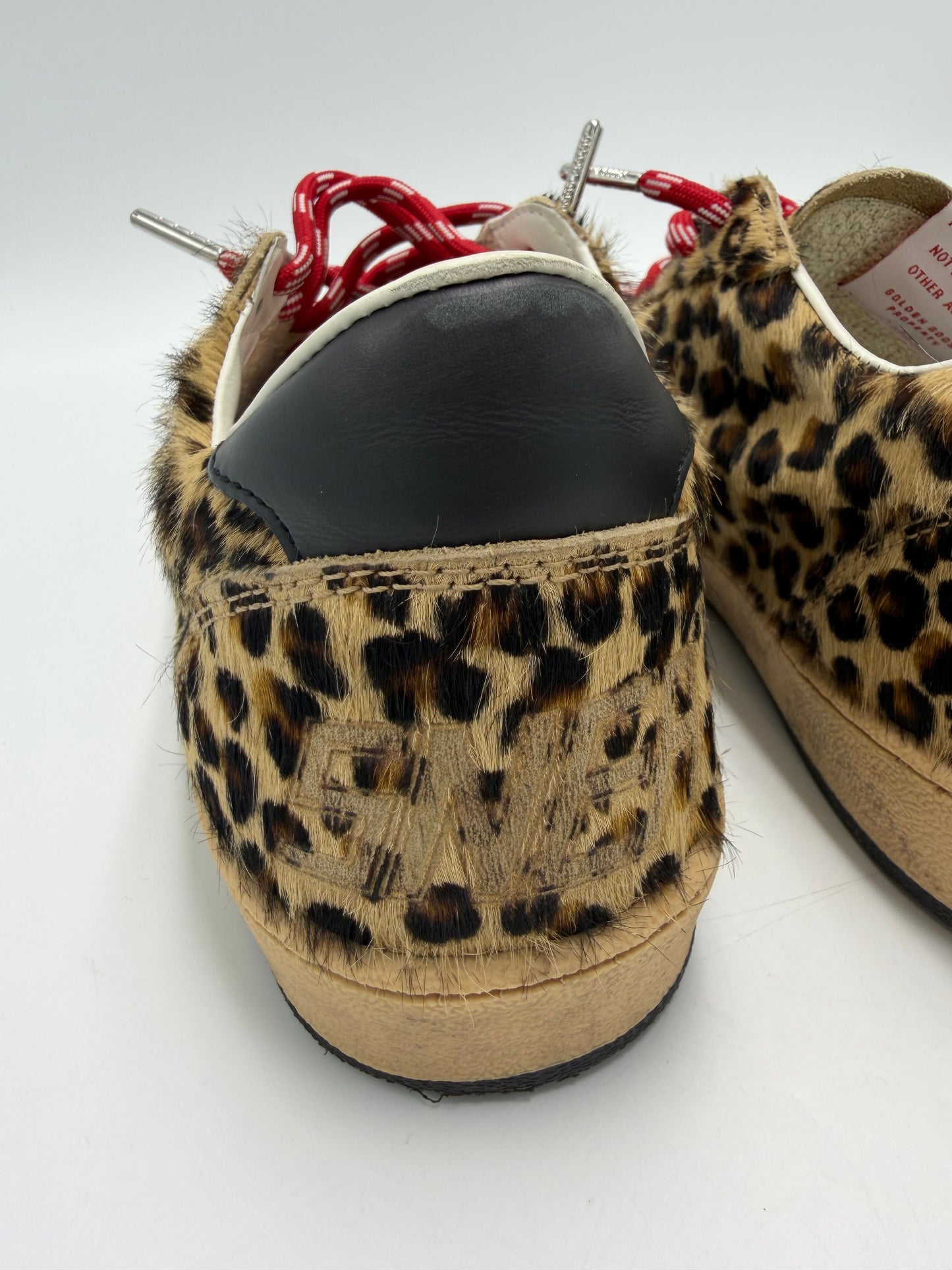 Like New! Golden Goose Pony Hair Leo Ballstar, Size: 10