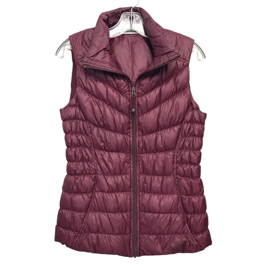 Vest Puffer & Quilted By Athleta In Red, Size:S