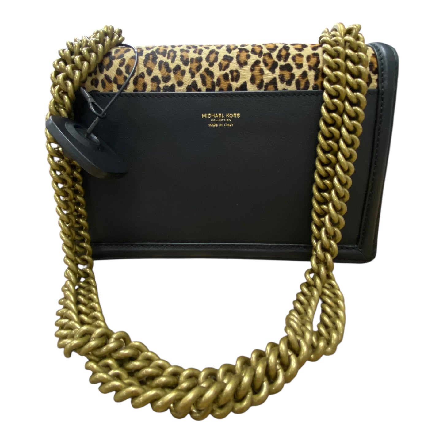 Handbag Designer By Michael Kors Collection In Leopard Print, Size:Small