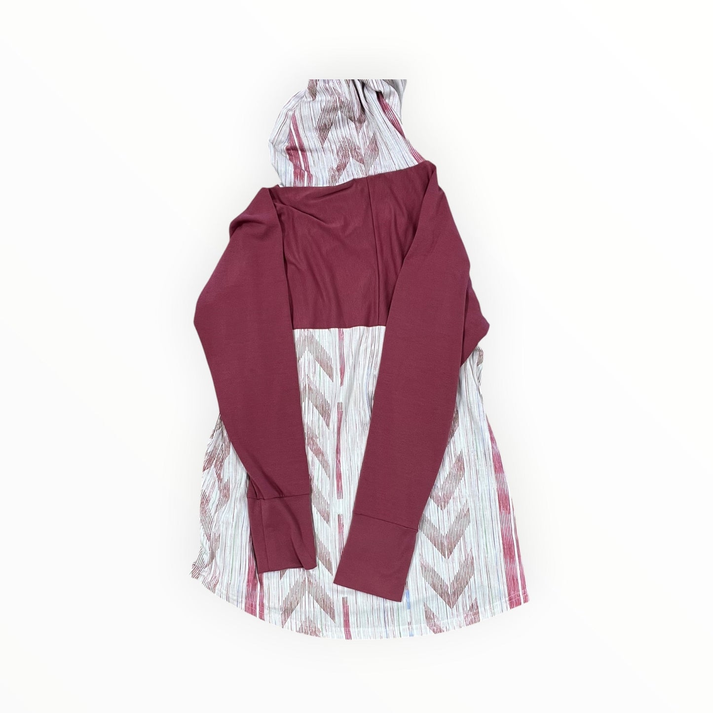 Sweatshirt Hoodie By Lularoe In Pink, Size:L