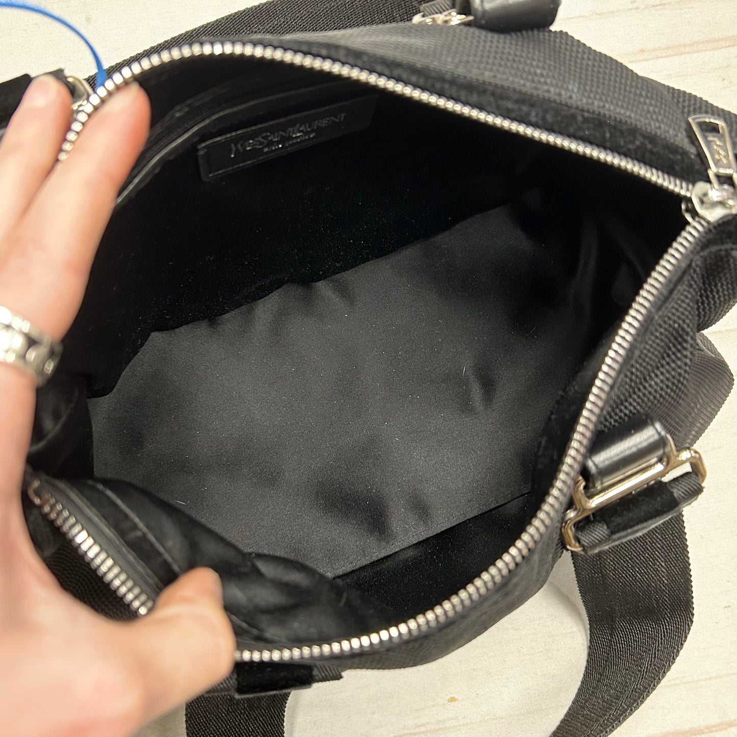 Handbag Luxury Designer By Yves Saint Laurent, Size: Small