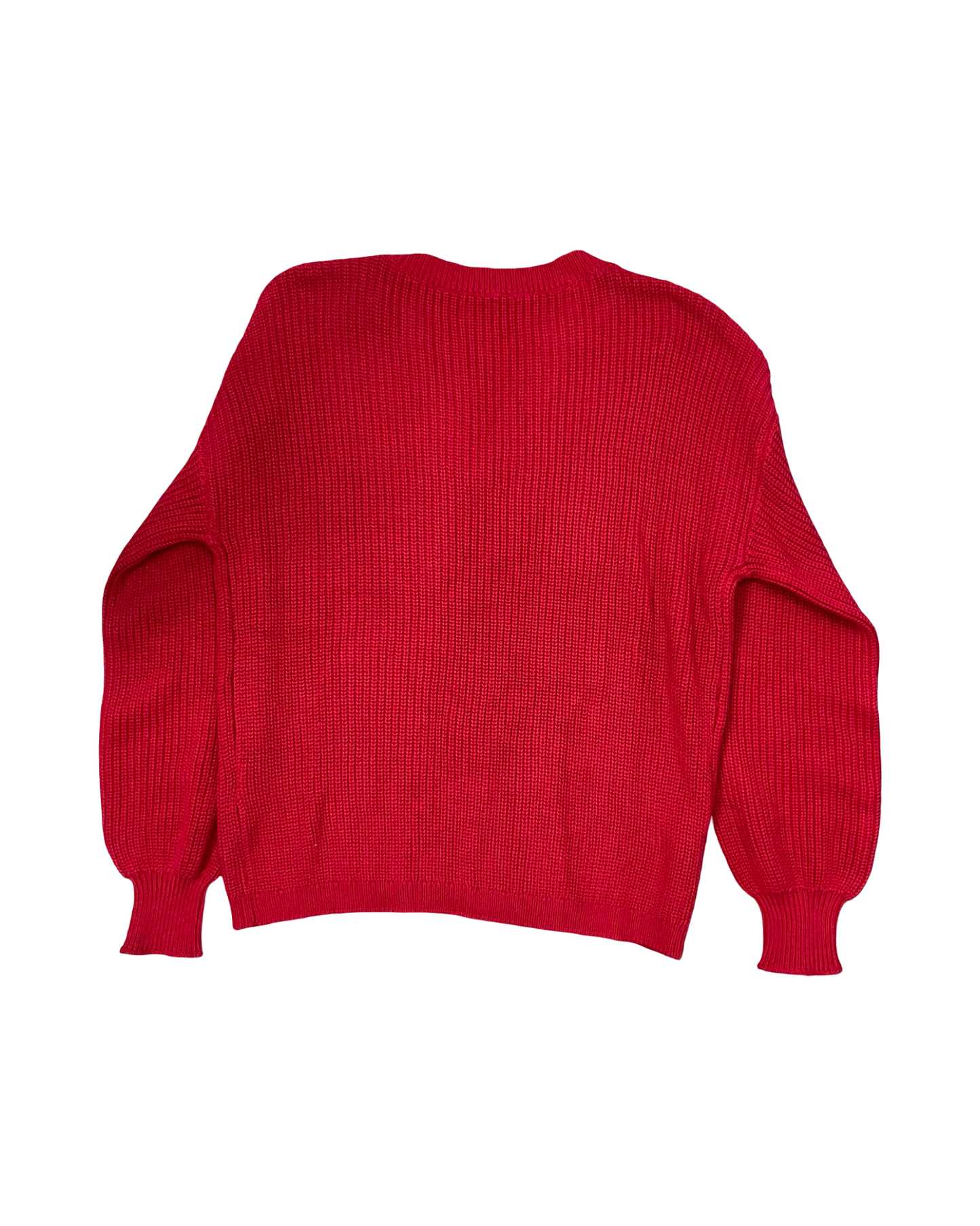 Sweater By Clothes Mentor In Red, Size:M