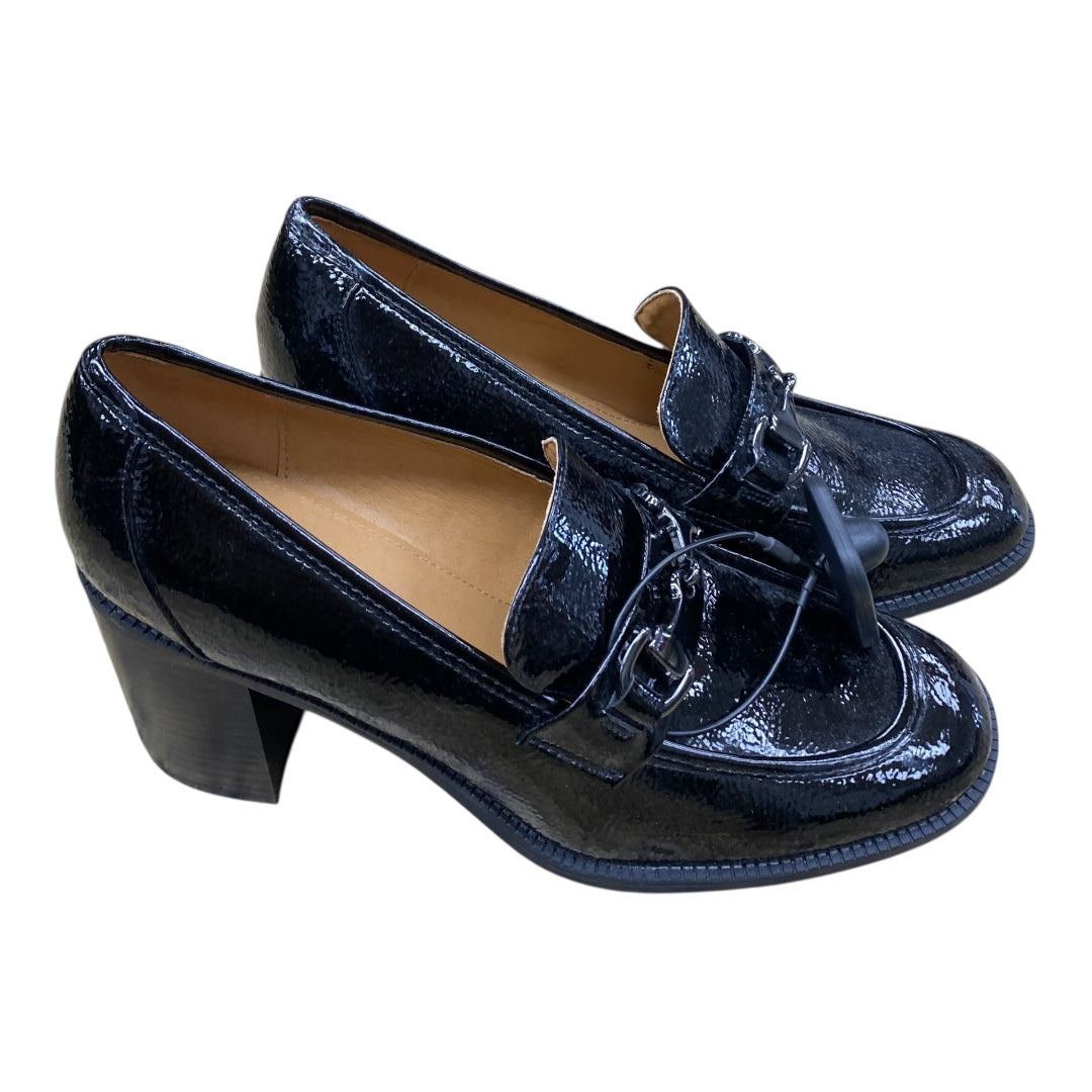 Shoes Heels Block By Nine West In Black, Size:8.5