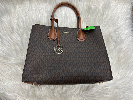 Handbag Designer By Michael Kors In Brown, Size:Large