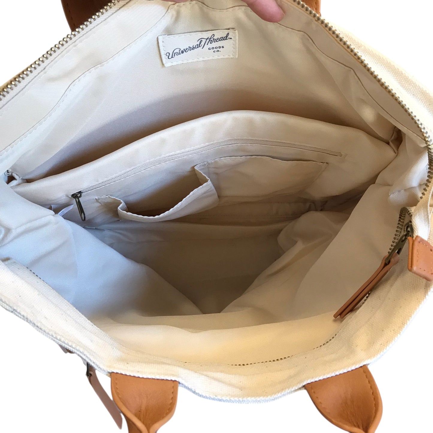 Backpack By Universal Thread In Cream, Size:Large