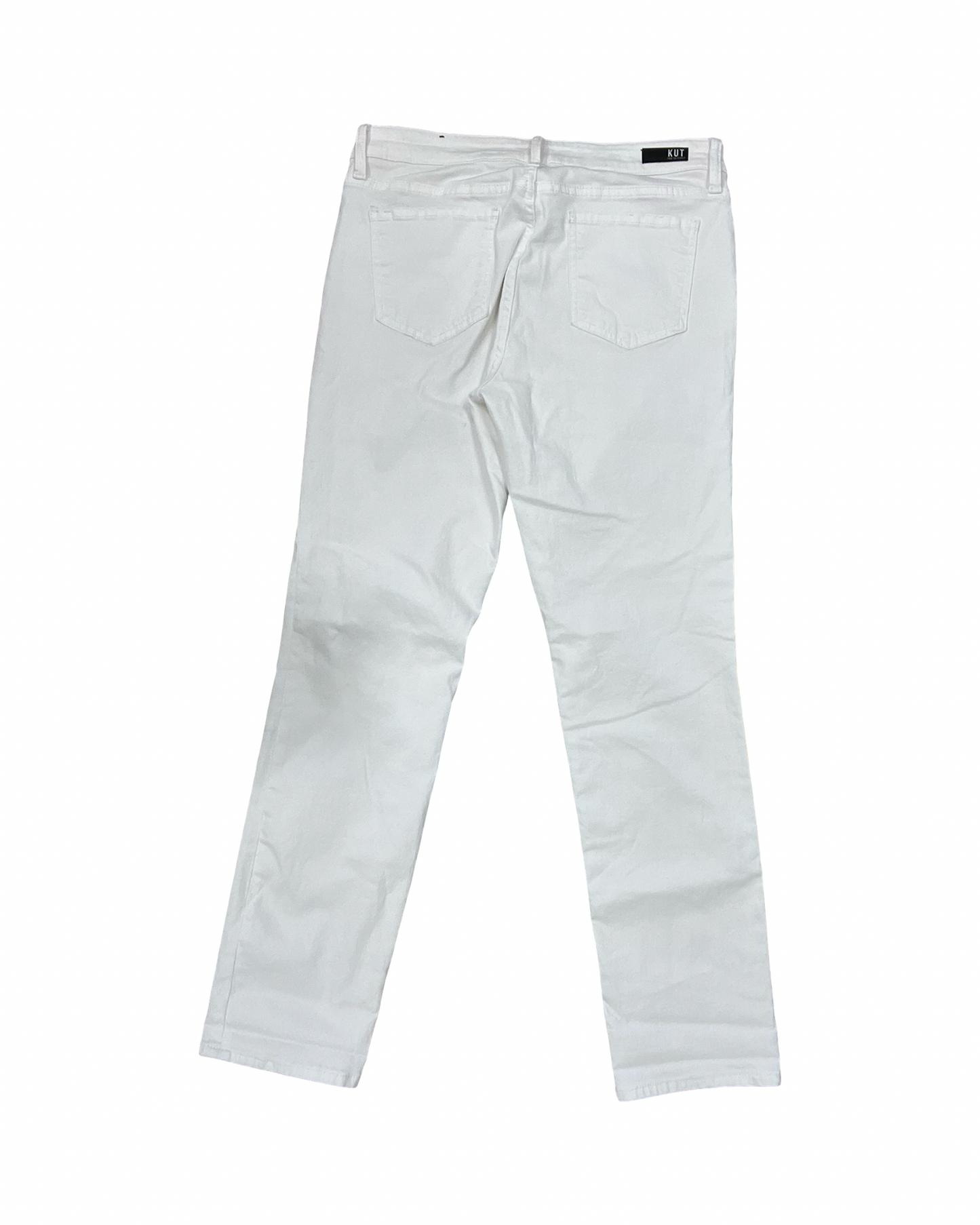 Jeans Boyfriend By Kut In White Denim, Size:10